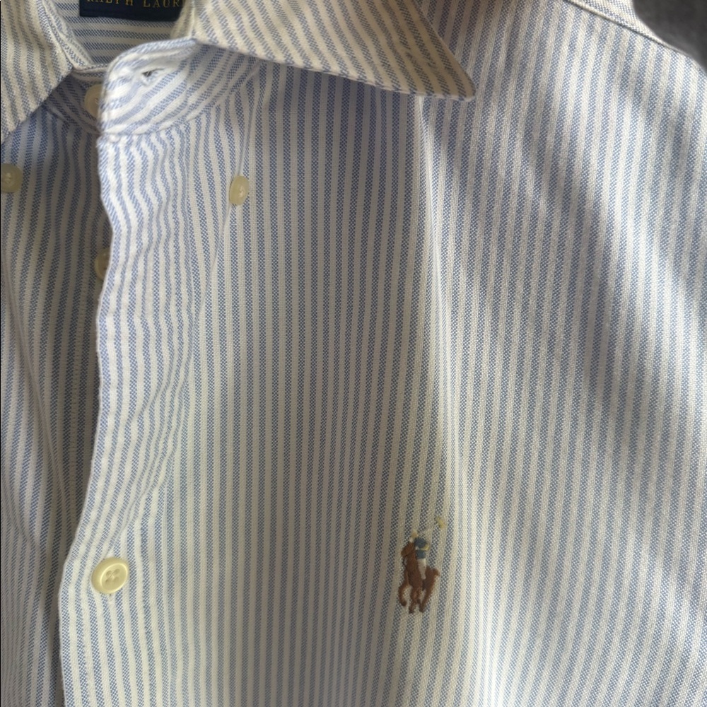 Polo Ralph Lauren striped Oxford